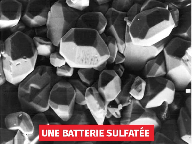 25 - régénération d´une batterie au plomb pour le stockage