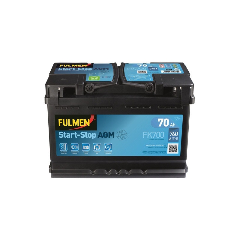 Batterie FULSAR 80Ah 12V - SOS Batteries