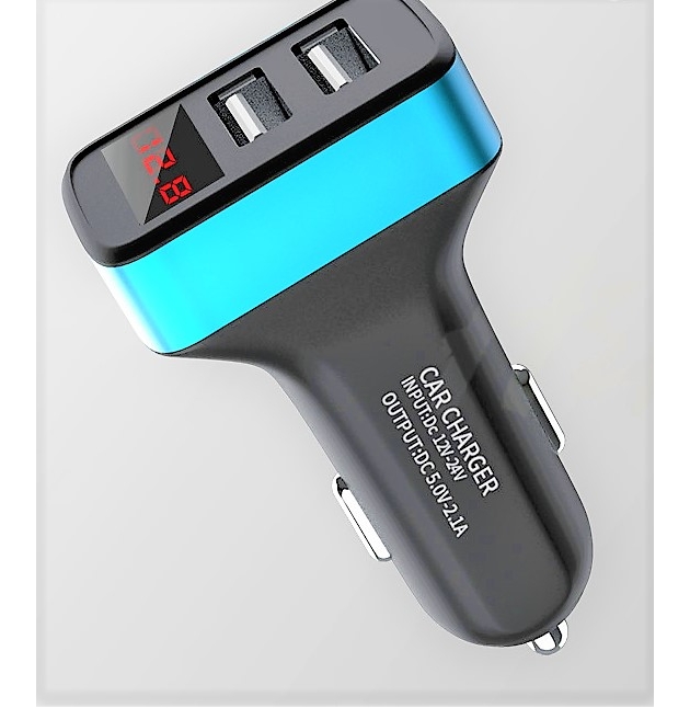 chargeur Auto  double USB 2.1A