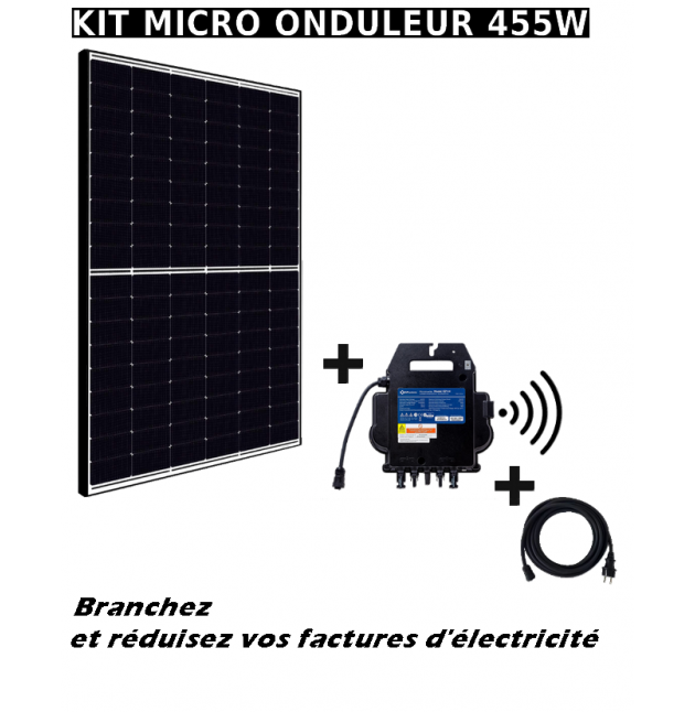Kit Micro onduleur 455W