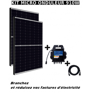 Kit Micro onduleur 910W