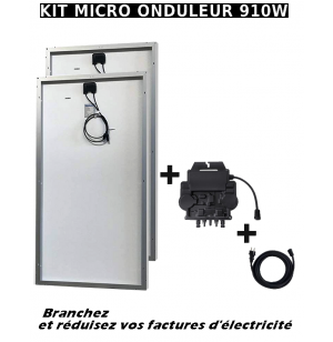 Kit Micro onduleur 910W