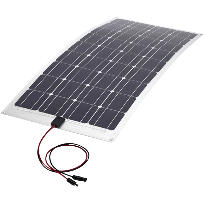 PANNEAU SOLAIRE SEMI-FLEX PERC 180W AVEC PASSE TOIT ET REGULATEUR